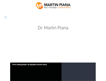 Tablet Screenshot of martinpiana.com